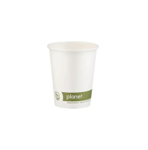 Planet 8oz Single Wall Plastic-Free Cups (Pack of 50)