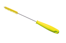 375mm Twisted S/S Tube Brush Med/Crimp Yellow (Pack of 5)
