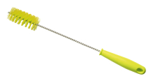 435mm Twisted S/S Tube Brush Med/Stiff YELLOW (Pack of 5)