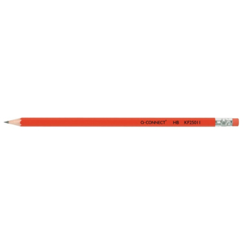Q-Connect HB Rubber Tipped Pencil (Pack of 12)