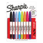 Sharpie Permanent Marker Twin Tip Assorted (Pack of 8)