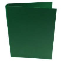 Q-Connect 2 Ring 25mm Polypropylene Green A4 Binder (Pack of 10)
