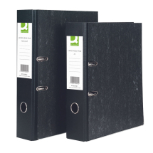 Q-Connect Black A4 Lever Arch File (Pack of 10)