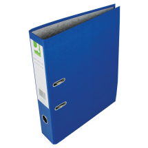 Q-Connect Blue Foolscap Paperbacked Lever Arch File (Pack of 10)