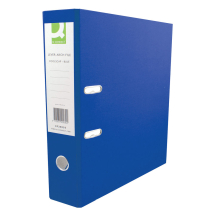 Q-Connect Blue Polypropylene A4 Lever Arch File (Pack of 10)