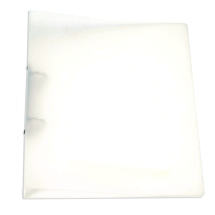 Q-Connect 2 Ring Frosted Clear A4 Binder