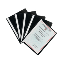 Q-Connect Project Folder A4 Black (Pack of 25)