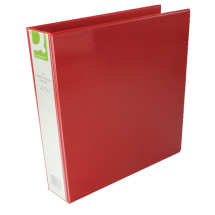 Q-Connect Presentation 40mm 4D Ring Binder A4 Red