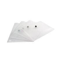 Q-Connect Polypropylene Document Folder A5 Clear (Pack of 12)