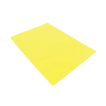 Q-Connect Cut Flush Folder A4 Yellow (Pack of 100)