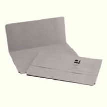 Q-Connect Foolscap Grey Document Wallet Pack of 50