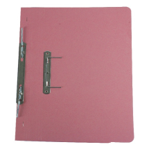 Q-Connect Transfer File 35mm Capacity Foolscap Pink (Pack of 25)