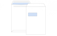 Envelopes C5 229 x 162 WINDOW White S/Seal 90g Pack x 500