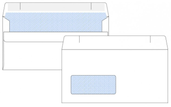 Envelopes DL White Window S/S 110x220mm x 80g 1 x 1000 Envelopes DL White Window S/S 110x220mm x 80g 1 x 1000