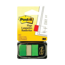 Post-it Green Index Tabs 25mm (Pack of 12 x 50)