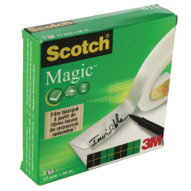3M Scotch Magic Tape 12mmx66m (Pack of 2)