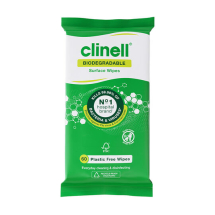 CLINELL Universal Wipes Pk 60 Plastic Free Biodegradable