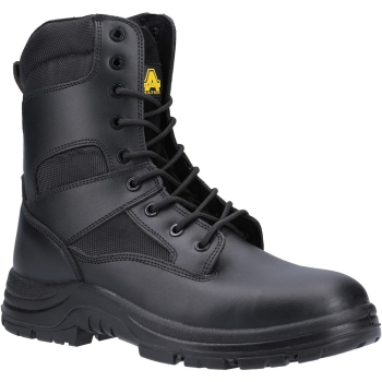 FS009c Composite Leather High Boot Side Zip