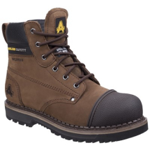 AS233 AUSTWICK Waterproof Brown Scuff Cap Goodyear Welted Boot