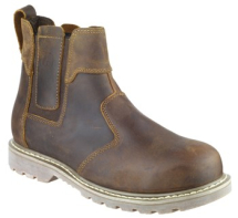 FS165 Crazy Horse Leather Welted Dealer Boot