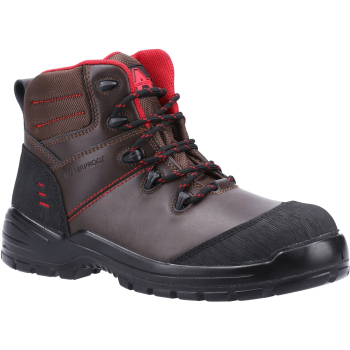 AS308C FRISTON Brown Pad Top Waterproof Safety Boot AS308C FRISTON Brown Pad Top Waterproof Safety Boot