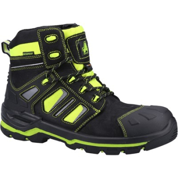 AS971c RADIANT Hi-Viz Mid Boot - Yellow AS971c RADIANT Hi-Viz Mid Boot - Yellow