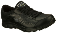 Skechers Women's SK76551 Eldred Slip Resistant Lace up Work Shoe