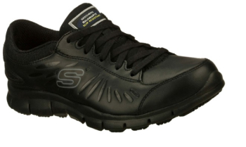 Skechers Women's SK76551 Eldred Slip Resistant Lace up Work Shoe Skechers Women's SK76551 Eldred Slip Resistant Lace up Work Shoe