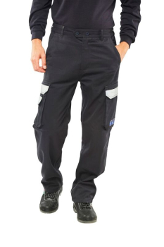 Flame Retardant Anti-Static ARC Trousers Navy Flame Retardant Anti-Static ARC Trousers Navy