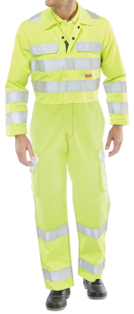 Flame Retardant Anti-Static ARC Hi-Vis Coverall Flame Retardant Anti-Static ARC Hi-Vis Coverall