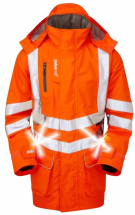 ACT650 PULSAR® Active LED Orange Enhanced Storm Coat
