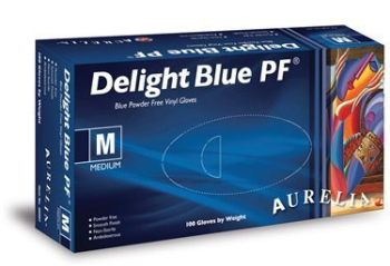 DELIGHT Vinyl Powder Free Blue DELIGHT Vinyl Powder Free Blue