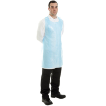 20 Micron PE Aprons Flat Packed