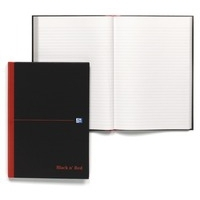 Black N Red Casebound Hardback Notebooks Black N Red Casebound Hardback Notebooks