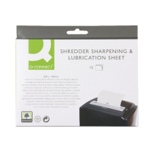 Shredder Oil and Sharpening Lubrication Sheet Shredder Oil and Sharpening Lubrication Sheet