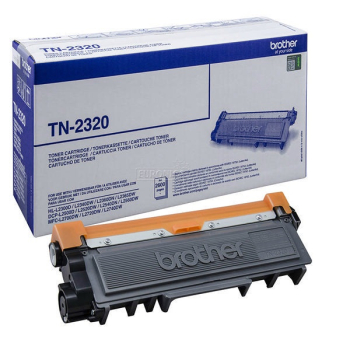 Brother TN2320 Black Toner Cartridge High Capacity TN-2320 Brother TN2320 Black Toner Cartridge High Capacity TN-2320