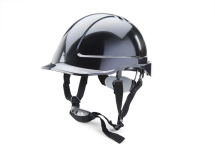 B Brand Reduced Peak Safety Helmet - Black