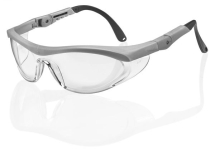 UTAH Grade 2 Safety Specs Grey Frame