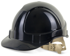 B-Brand Vented Safety Helmet BLACK