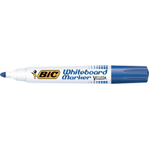Bic Velleda 1701 Blue Bullet Tip Whiteboard Marker (Pack of 12)