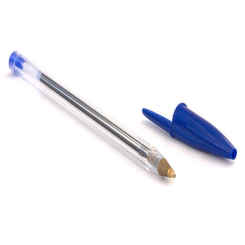 Bic Cristal Medium Ballpoint Blue Pen (Pack of 50)