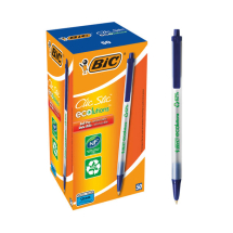 Bic Ecolutions Clic Stick Blue (Pack of 50)