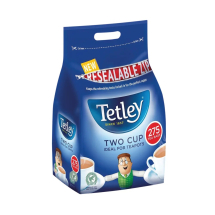 Tetley Two Cup Tea Bags (Pack of 275)