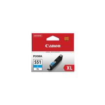 Canon CLI-551C XL Cyan High Yield Inkjet Cartridge Canon CLI-551C XL Cyan High Yield Inkjet Cartridge