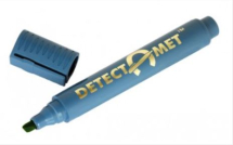 Detectable Permanent Marker Pen - Bullet Tip - Black (Pack 10)