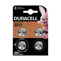 Duracell 2032 Lithium Coin Battery (Pack of 4)