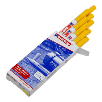 Edding 751 Bullet Tip Paint Marker Fine Yellow (Pack of 10) Edding 751 Bullet Tip Paint Marker Fine Yellow (Pack of 10)