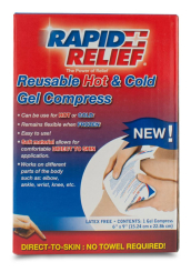 Reusable Hot/Cold Gel Compress Direct to Skin