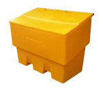 Salt Grit Bin YELLOW Hinged Lid 400 litre capacity Salt Grit Bin YELLOW Hinged Lid 400 litre capacity