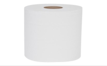 White 2ply Floor Stand Wiper Roll (2 rolls x 1000 sheet)